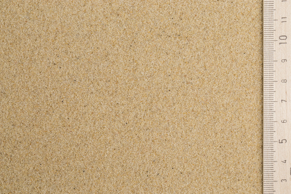 Песок кварцевый желтый оттертый  (0,16-0,63 мм) (25 кг)