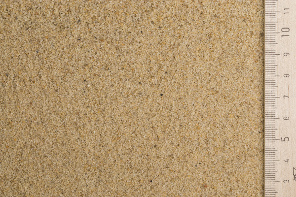 Песок кварцевый желтый оттертый (0,2-0,8 мм) б/беги (1т)