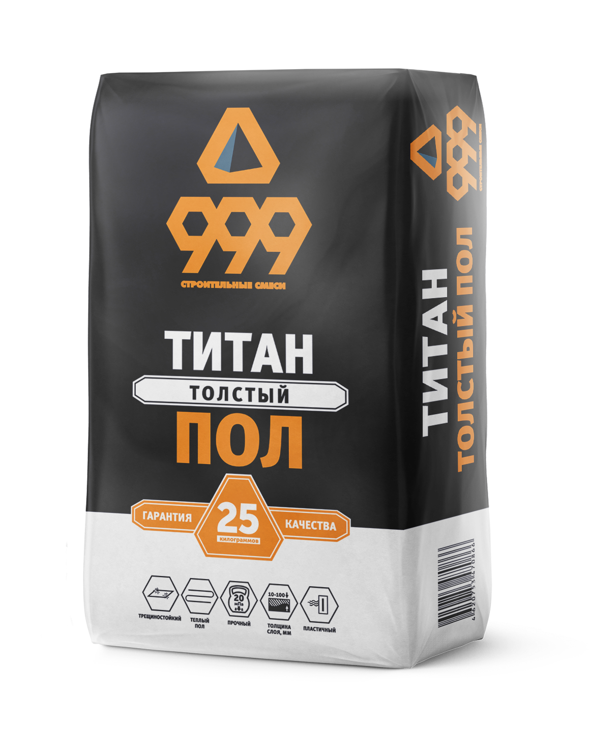 толстый пол титан 25 кг 