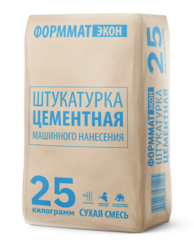Цементная штукатурка Формматэкон