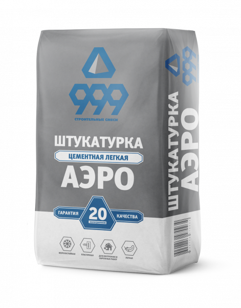 аэро цементная штукатурка (20 кг) 