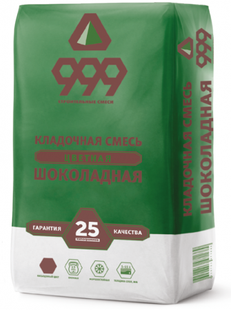 кладочная смесь цветная м150 шоколадная 25 кг