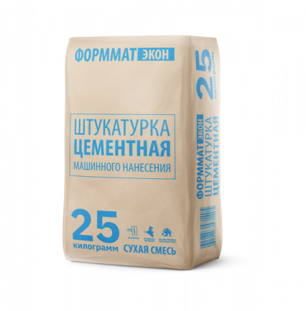цементная штукатурка (машинная) (25 кг) 