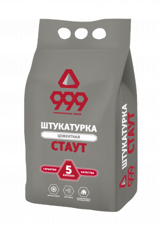 стаут цементная штукатурка 5 кг / 25 кг