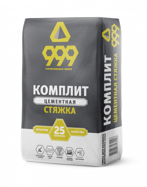 цементный пол комплит 25 кг 