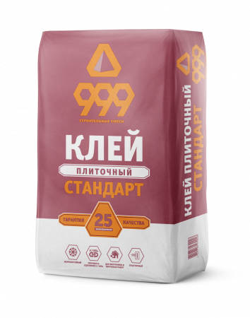 клей плиточный стандарт 5 кг / 25 кг. класс с1