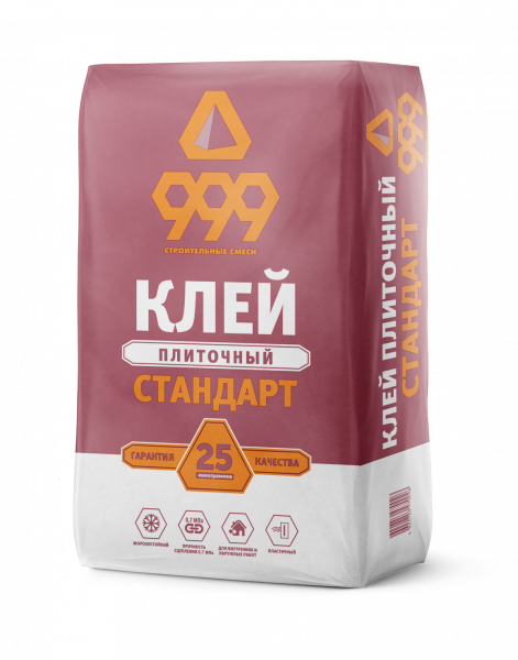 клей плиточный стандарт 5 кг / 25 кг. класс с1