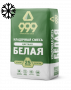 кладочная смесь цветная м150 белая 25/50 кг зимняя