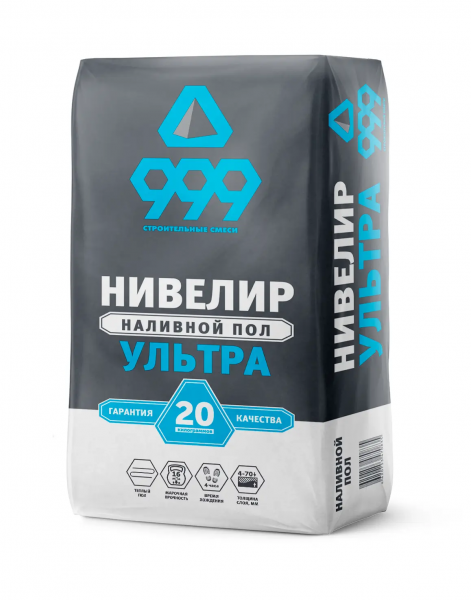 наливной пол нивелир ультра 20 кг