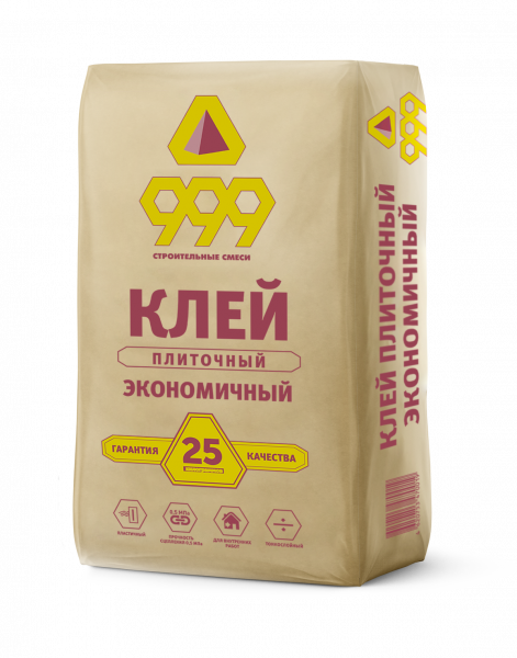 клей плиточный экономичный 25 кг. класс с0