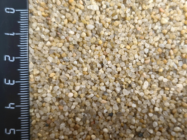 песок кварцевый 1,0-2,0 мм 